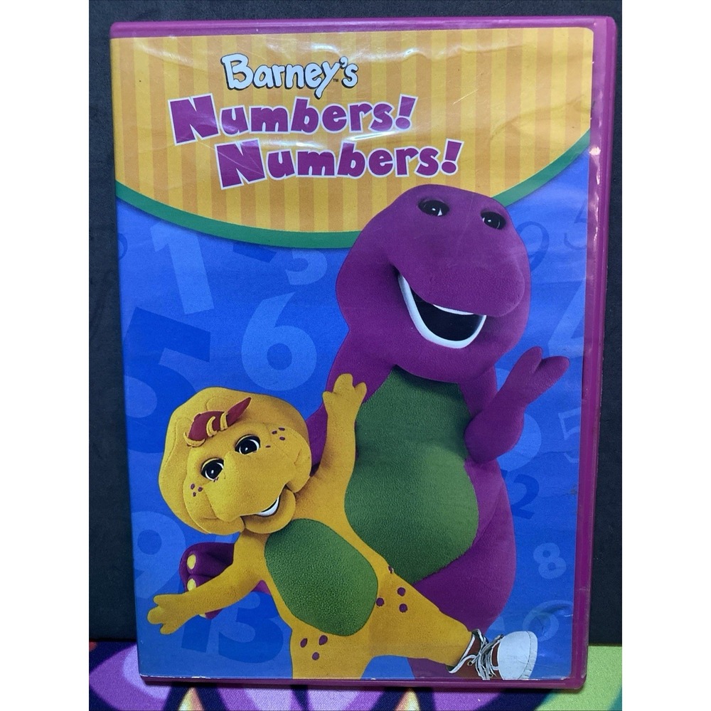 SHELF00L DVD tested~  Barney's numbers! Numbers!